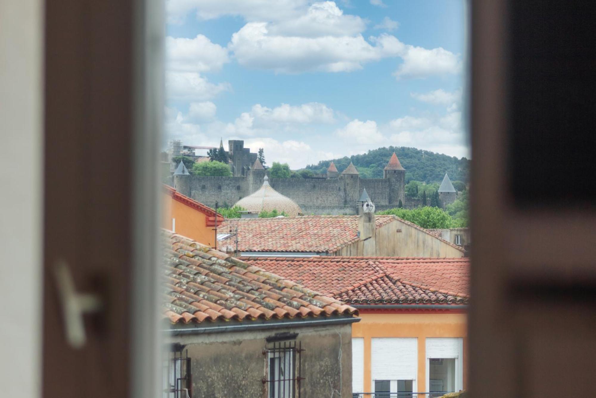 Le Boheme - Netflix - Wifi - Vue Sur La Cite Medievale Et Les Toits Carcassonne Ngoại thất bức ảnh
